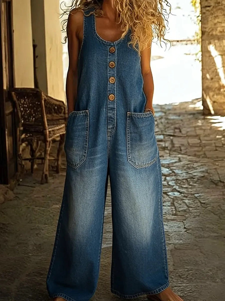 Harmonia | Τζιν Ολόσωμη Φόρμα Vintage